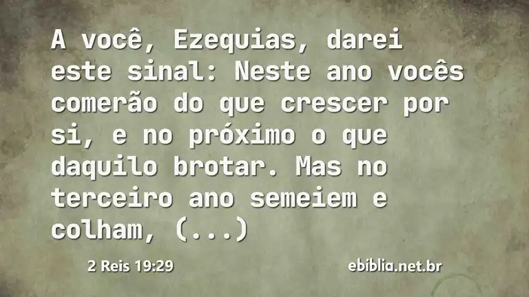 2 Reis 19:29