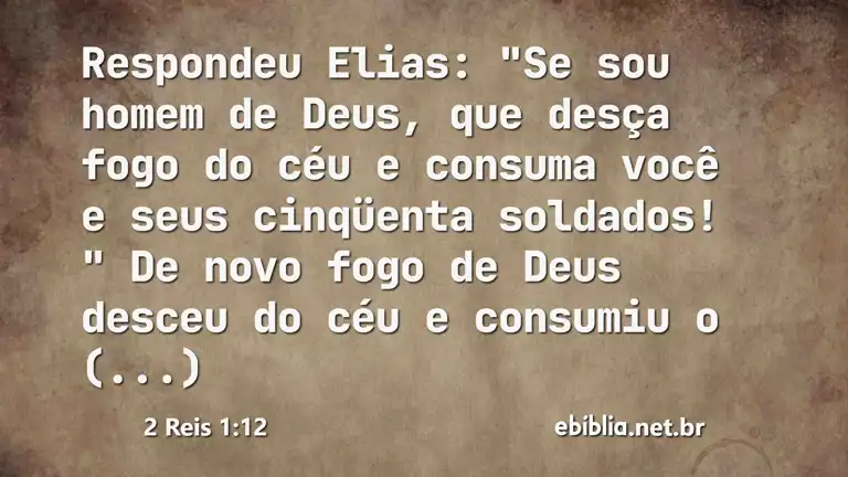 2 Reis 1:12