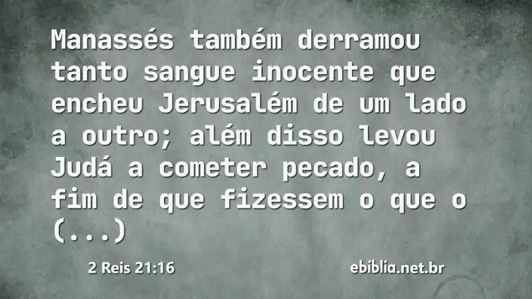 2 Reis 21:16