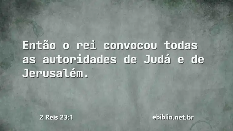 2 Reis 23:1