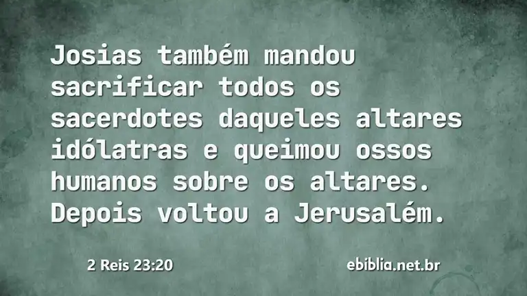 2 Reis 23:20