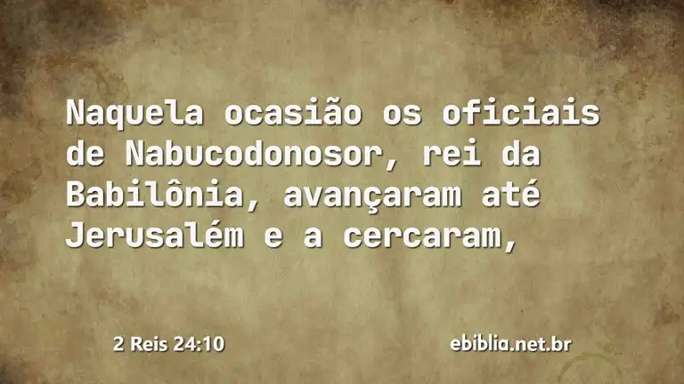 2 Reis 24:10