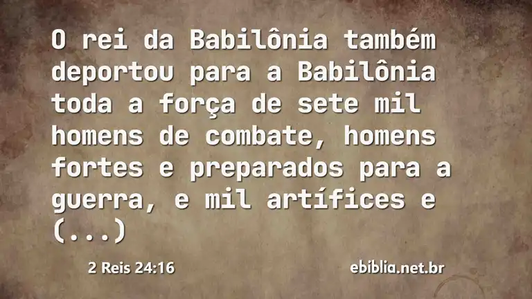 2 Reis 24:16