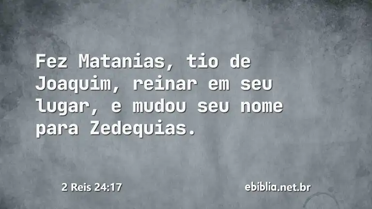 2 Reis 24:17