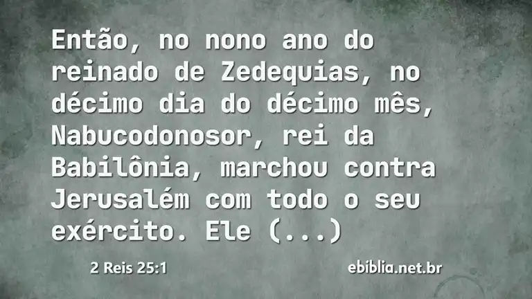 2 Reis 25:1