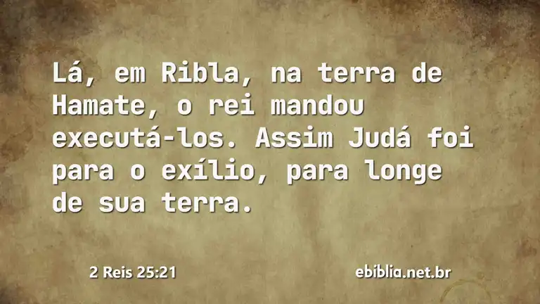 2 Reis 25:21