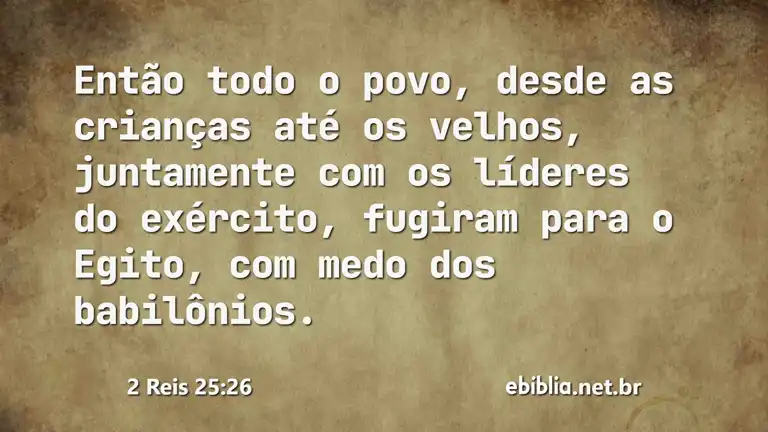 2 Reis 25:26