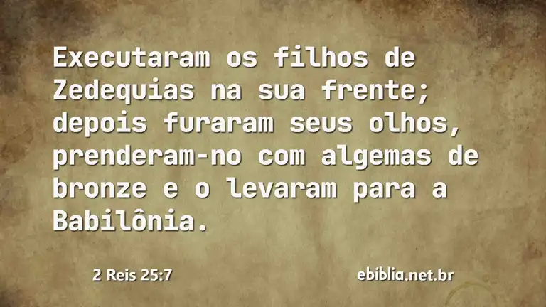 2 Reis 25:7