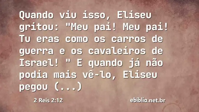 2 Reis 2:12