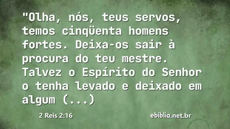 2 Reis 2:16