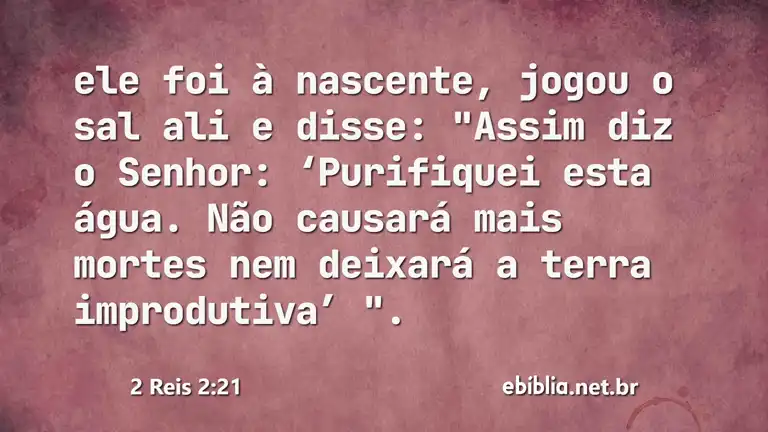 2 Reis 2:21