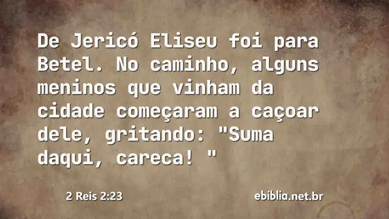 2 Reis 2:23