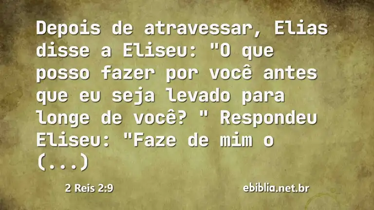 2 Reis 2:9