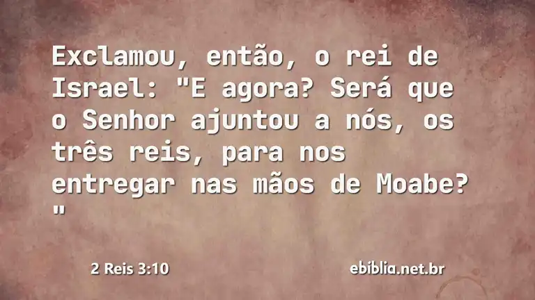 2 Reis 3:10