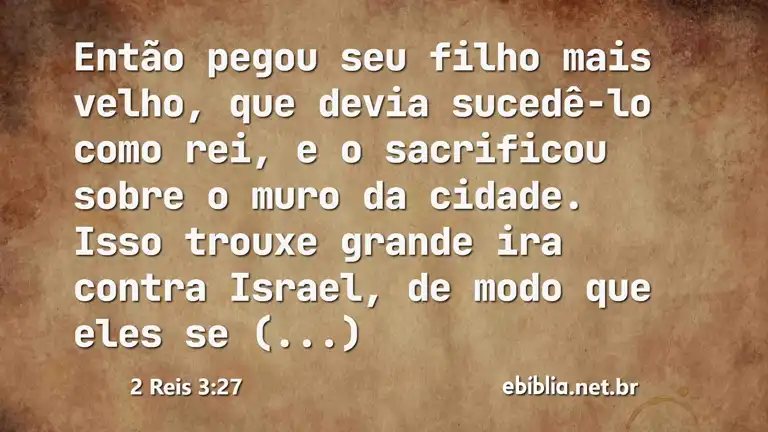 2 Reis 3:27