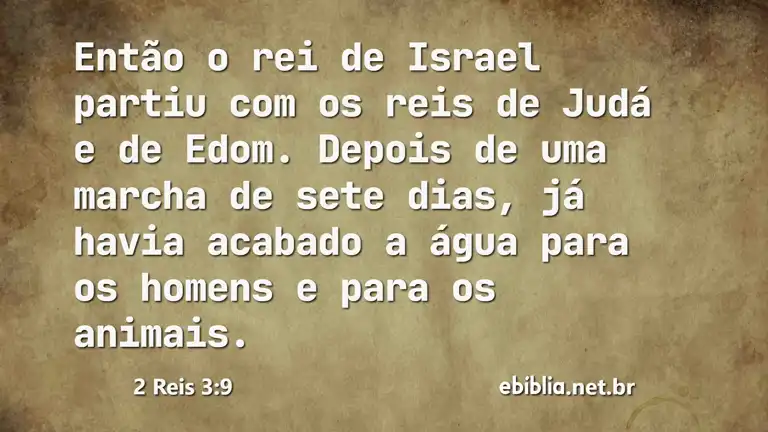 2 Reis 3:9