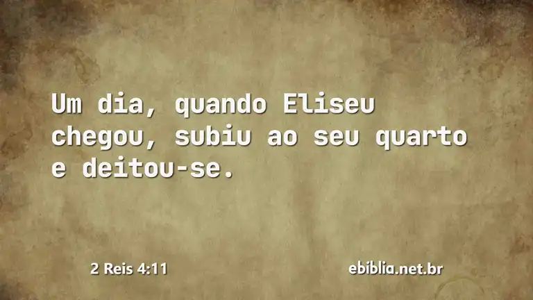 2 Reis 4:11