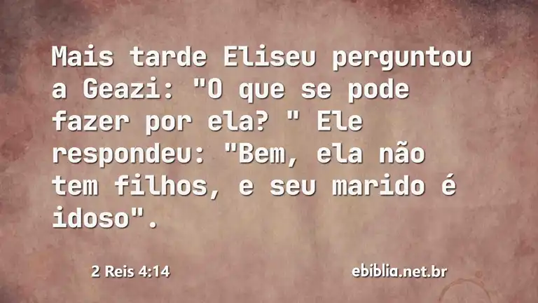 2 Reis 4:14