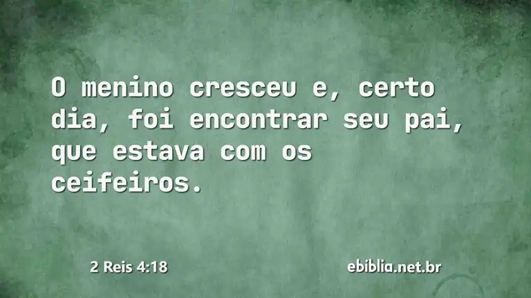 2 Reis 4:18