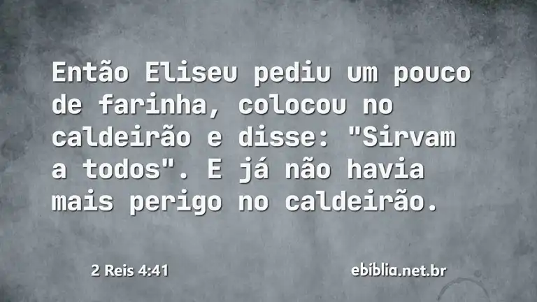 2 Reis 4:41