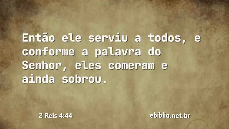 2 Reis 4:44