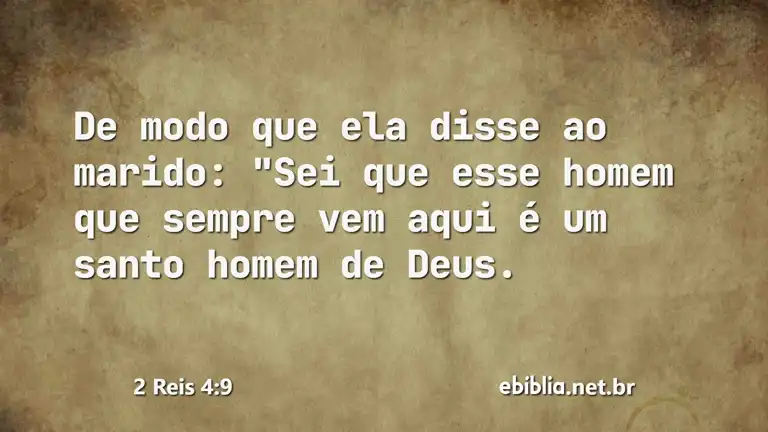 2 Reis 4:9