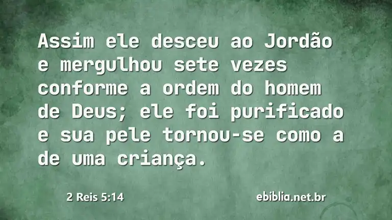 2 Reis 5:14