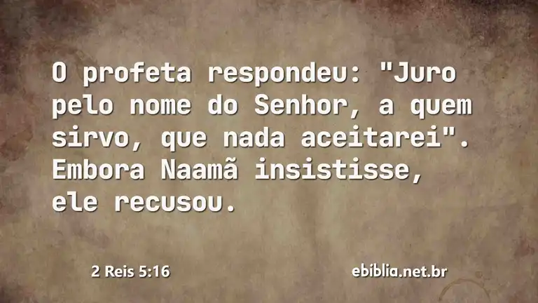 2 Reis 5:16