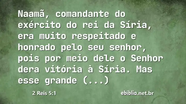 2 Reis 5:1