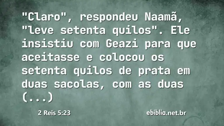 2 Reis 5:23