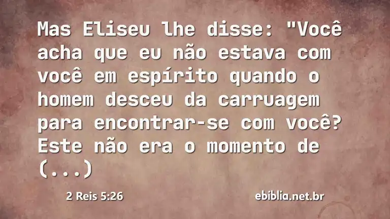 2 Reis 5:26