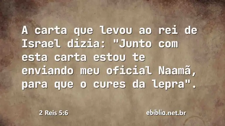 2 Reis 5:6