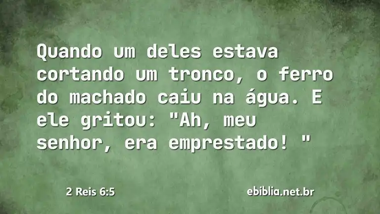 2 Reis 6:5