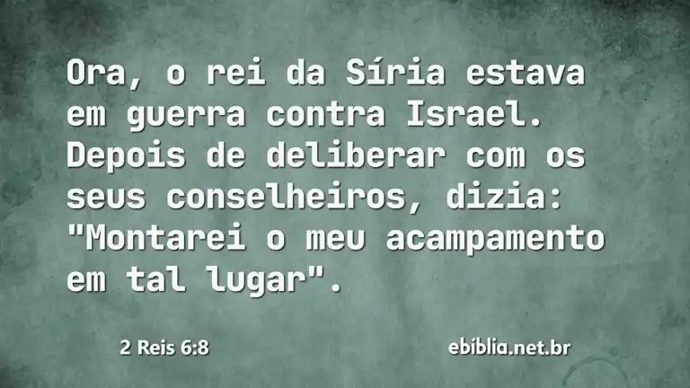 2 Reis 6:8