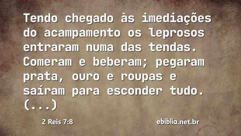 2 Reis 7:8