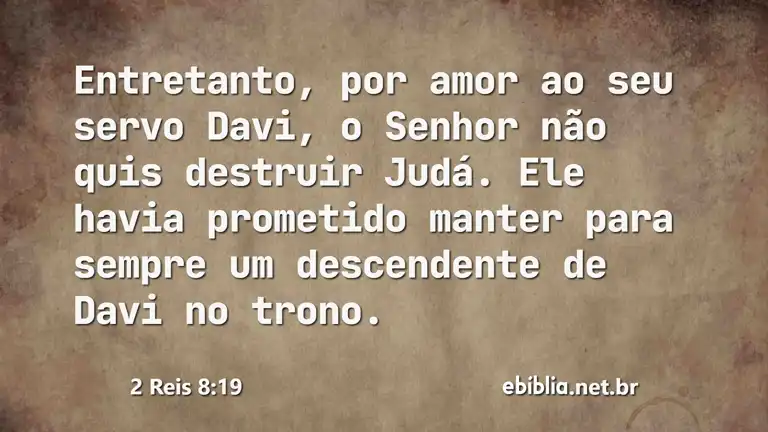 2 Reis 8:19