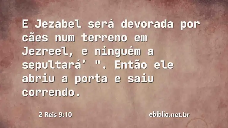 2 Reis 9:10