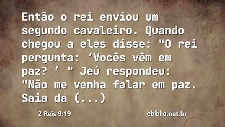 2 Reis 9:19