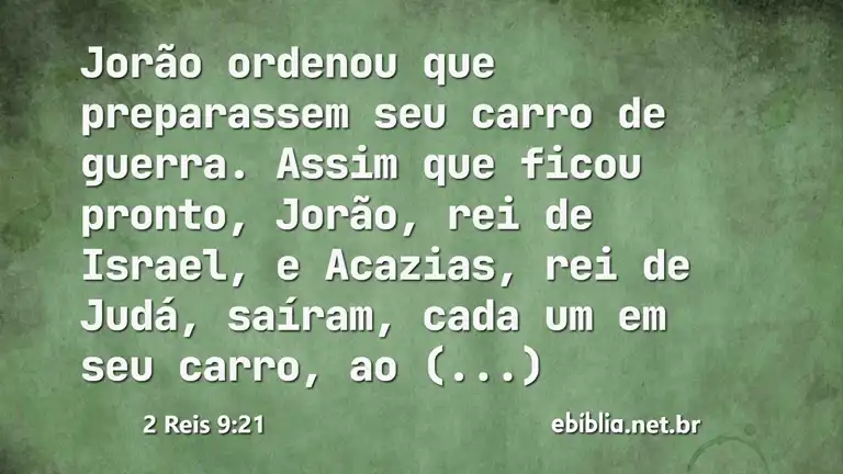 2 Reis 9:21