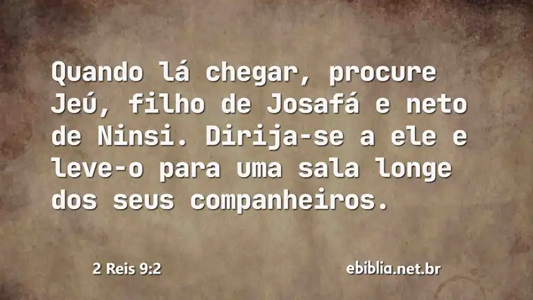 2 Reis 9:2