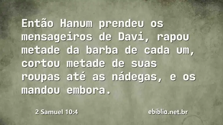 2 Samuel 10:4