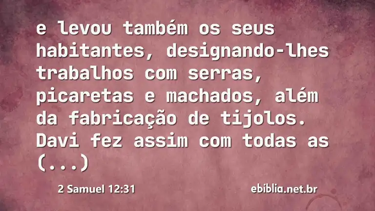 2 Samuel 12:31