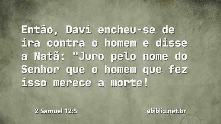 2 Samuel 12:5