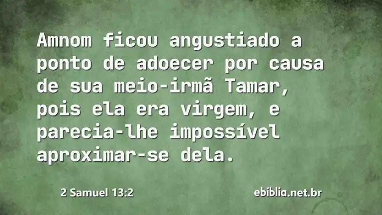 2 Samuel 13:2