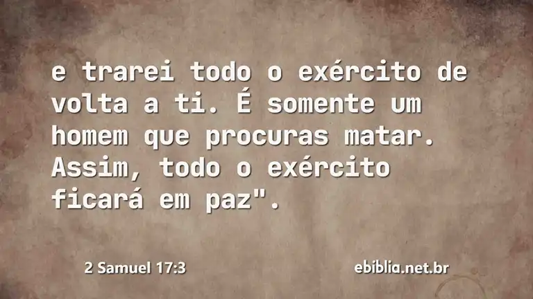 2 Samuel 17:3