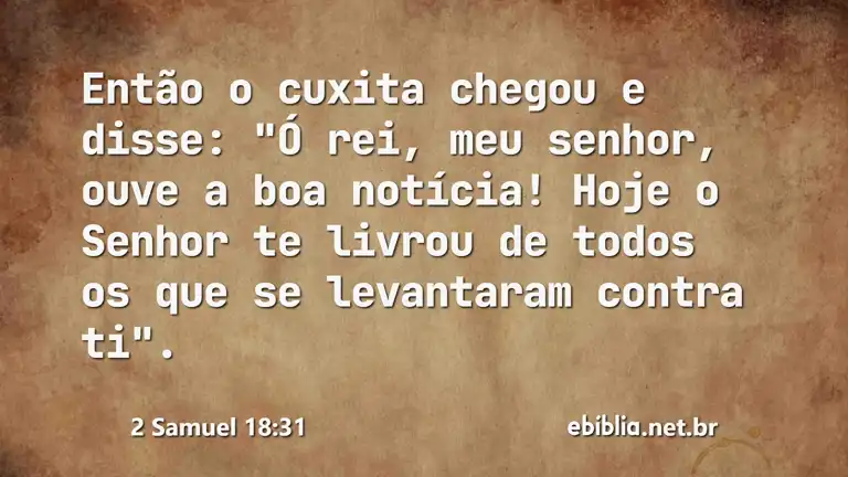 2 Samuel 18:31