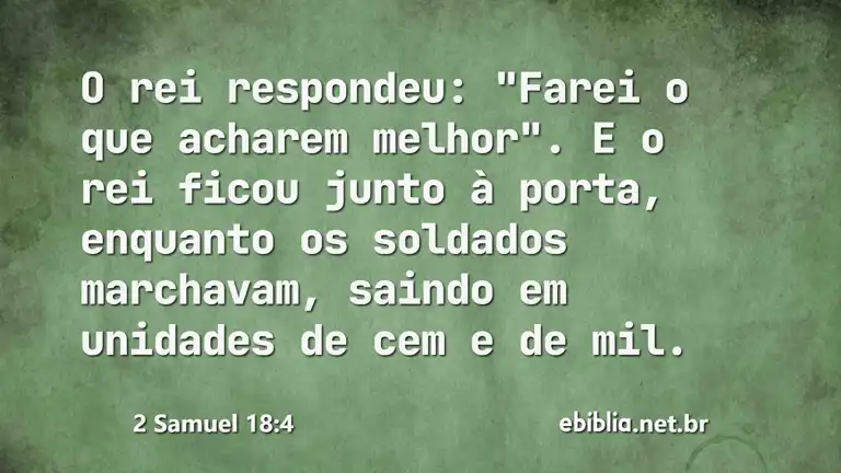 2 Samuel 18:4