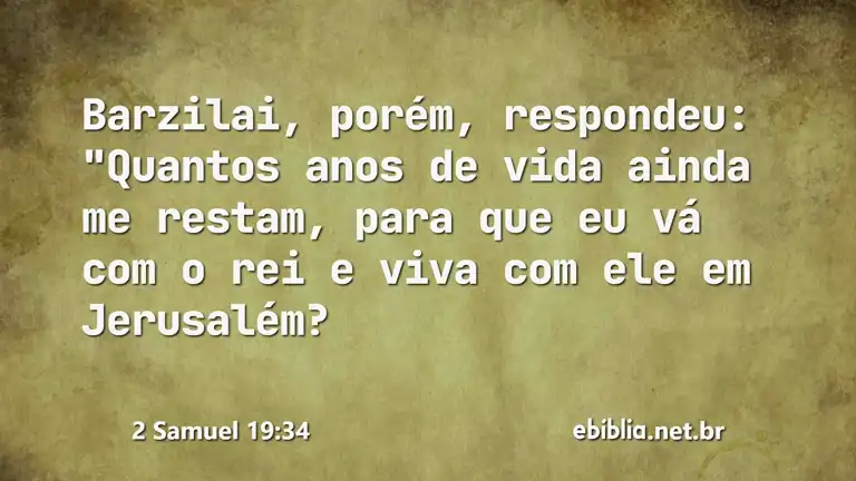 2 Samuel 19:34