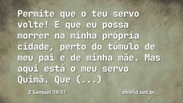 2 Samuel 19:37