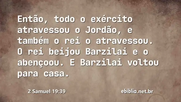 2 Samuel 19:39